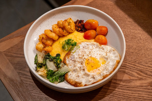 "You know what's good here? Shrimp and Grits."