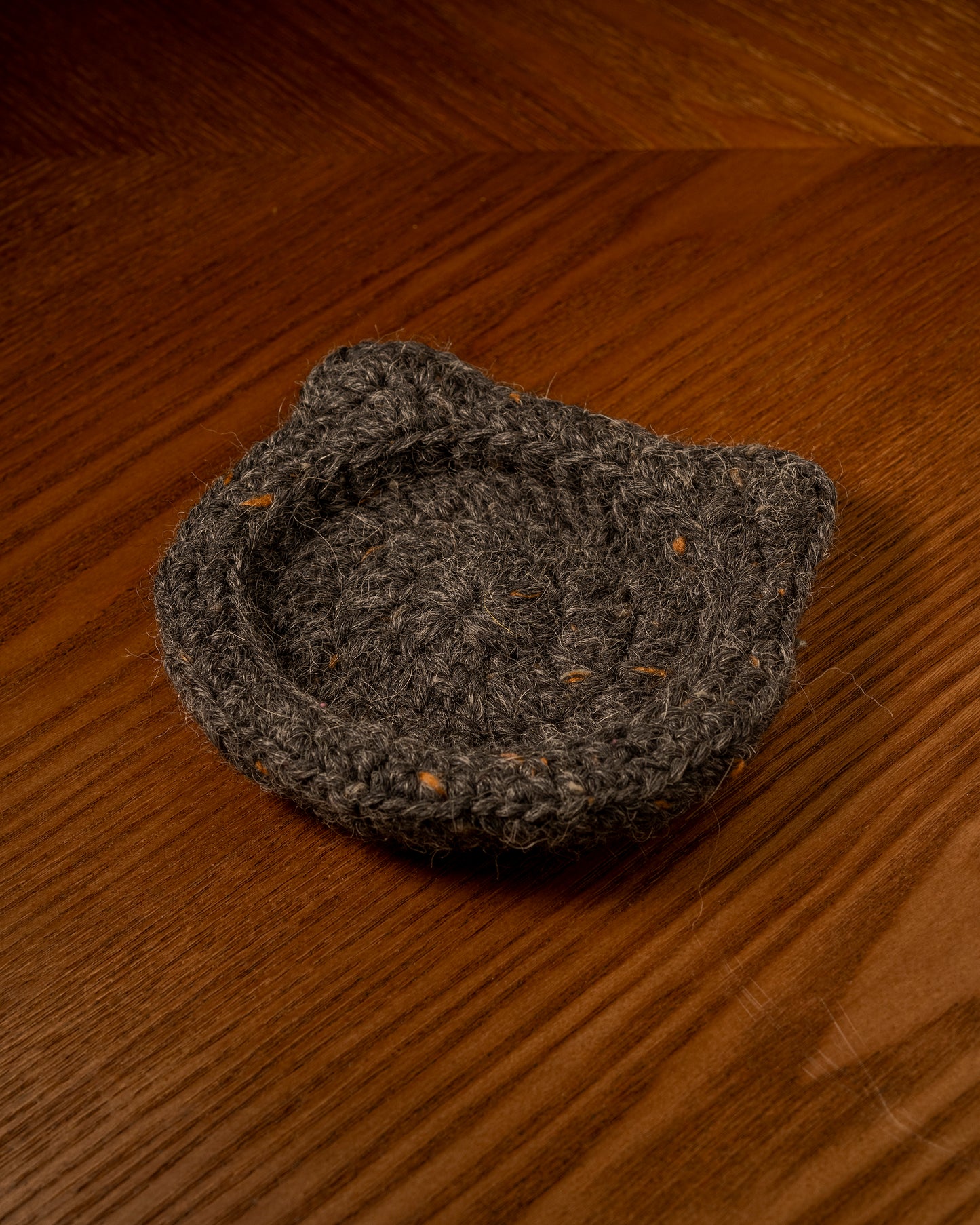 Kitty Gritty Coaster (Dark Grey)