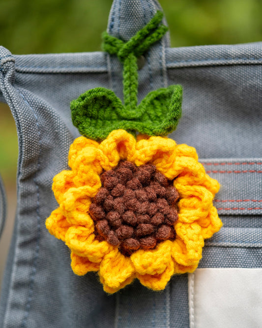 Sunflower Bag Charm
