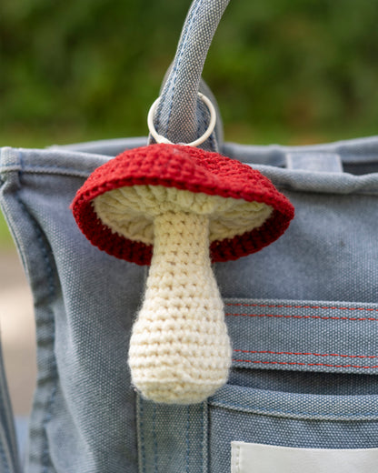 Mushroom Bag Charm