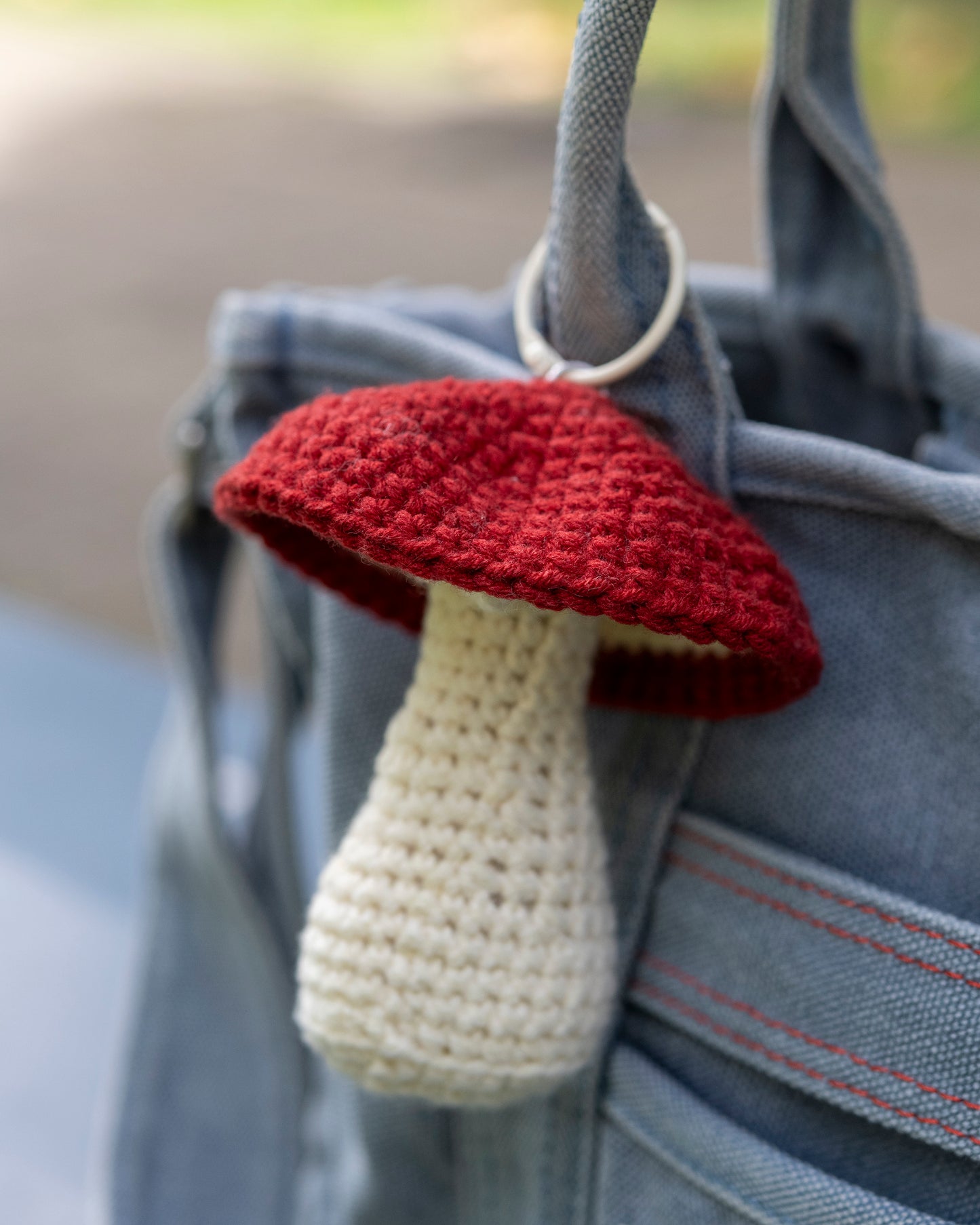 Mushroom Bag Charm