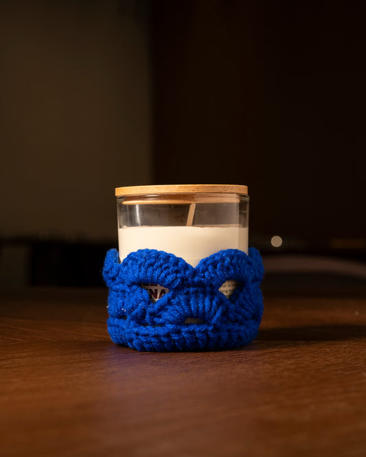 Graceful Valley Candle (With Handmade Crochet Cozy)
